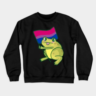 bisexual frogs Crewneck Sweatshirt